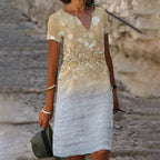 Juno | Women's Floral Printed Midi Dress