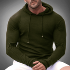 Keaton - Men's Ribbed Knit Hoodie