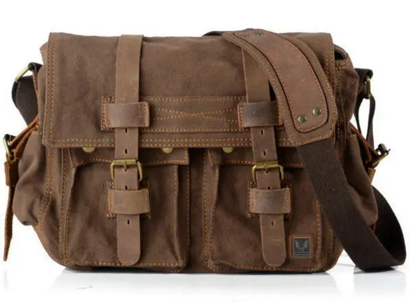 Keegan - Men's Vintage-Inspired Shoulder Bag