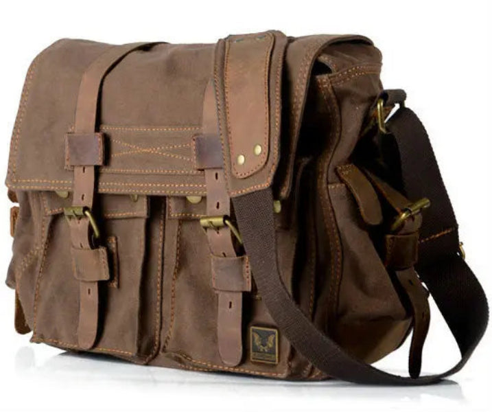 Keegan - Men's Vintage-Inspired Shoulder Bag
