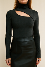 Kiera | Women's Chic Cutout Going Out Top
