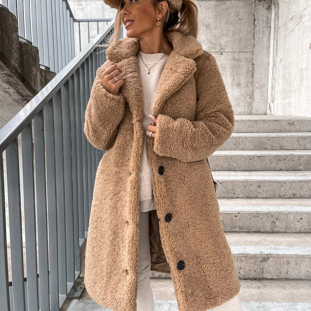 Kiera - Women's Cozy Teddy Winter Jacket