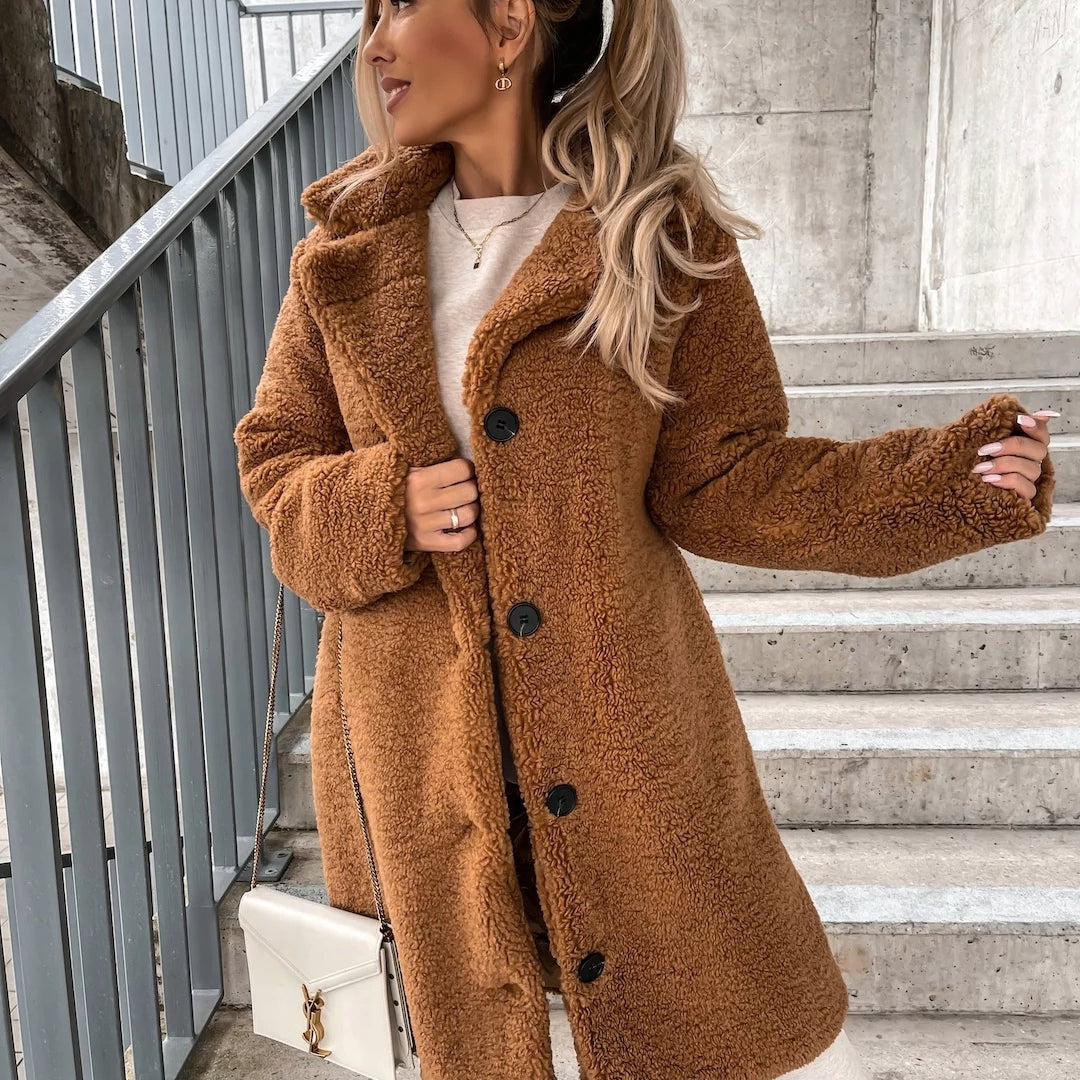Kiera - Women's Cozy Teddy Winter Jacket