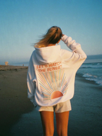 Kiera | Women's Oversized Hoodie with Sunset Graphic