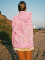 Kiera | Women's Oversized Hoodie with Sunset Graphic