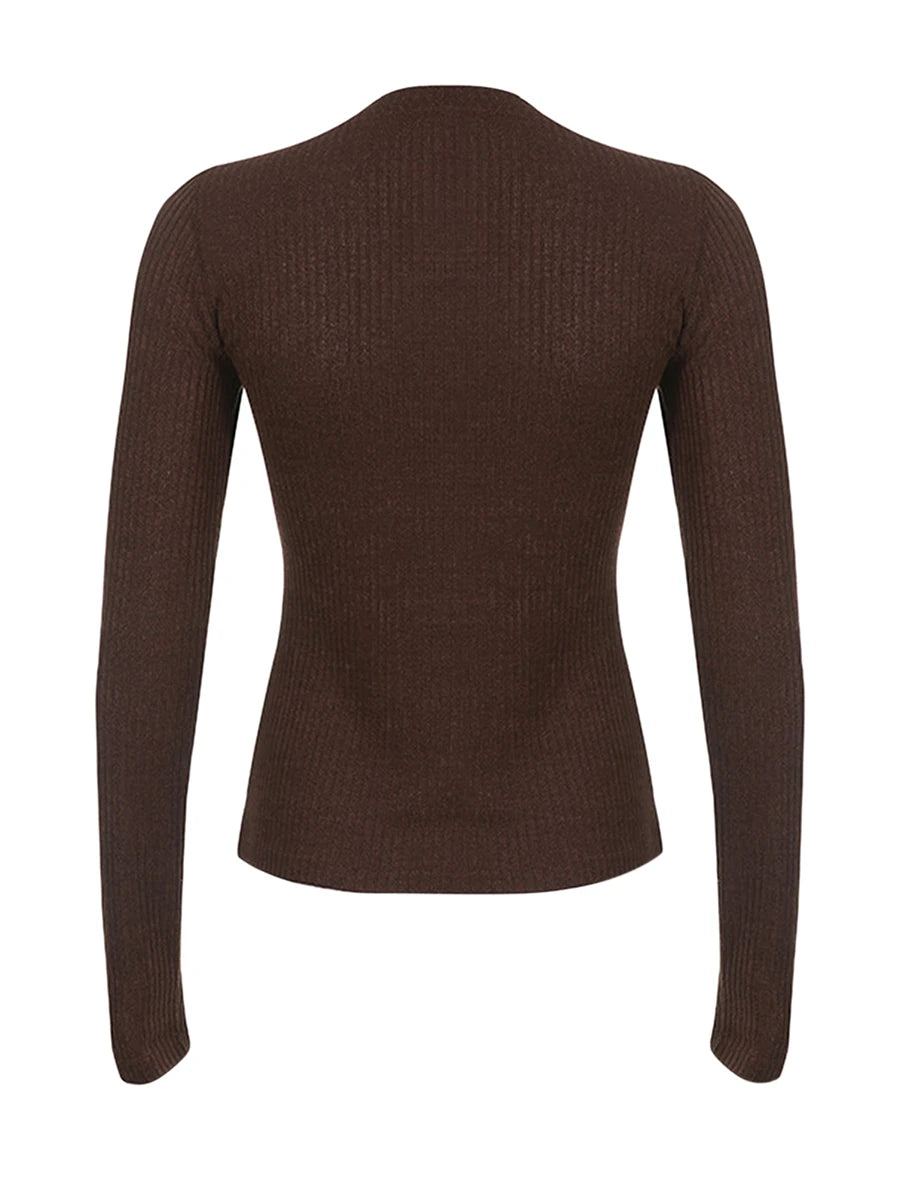 Lennox | Women's Classic Henley Shirt with Lace Detail