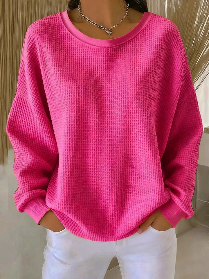 Lennox | Women's Relaxed Waffle Knit Sweater