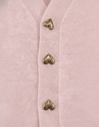 Leona | Women's Cozy Cardigan with Heart Buttons