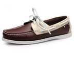 Lachlan - Men's Classic Moccasins with Contrast Details