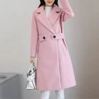 Liora - Women's Classic Double-Breasted Trench Coat