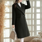 Liora - Women's Classic Double-Breasted Trench Coat