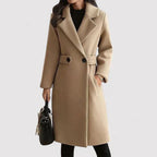 Liora - Women's Classic Double-Breasted Trench Coat
