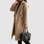 Liora - Women's Classic Double-Breasted Trench Coat