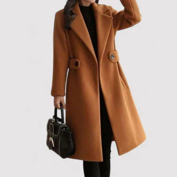 Liora - Women's Classic Double-Breasted Trench Coat