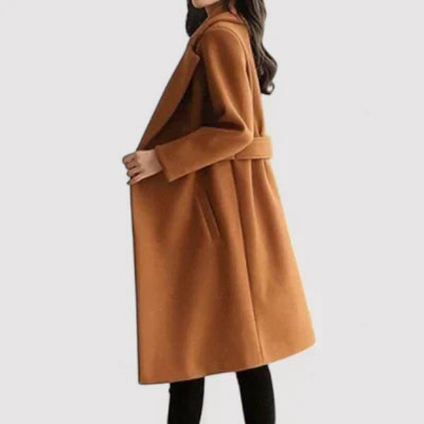 Liora - Women's Classic Double-Breasted Trench Coat