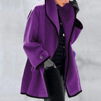Liora - Women's Cozy Double-Breasted Fleece Jacket