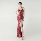 Liora - Women's Elegant Sequin Wedding Guest Dress
