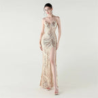 Liora - Women's Elegant Sequin Wedding Guest Dress