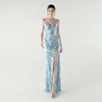Liora - Women's Elegant Sequin Wedding Guest Dress