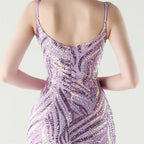 Liora - Women's Elegant Sequin Wedding Guest Dress