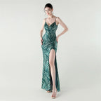 Liora - Women's Elegant Sequin Wedding Guest Dress