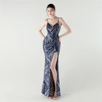 Liora - Women's Elegant Sequin Wedding Guest Dress