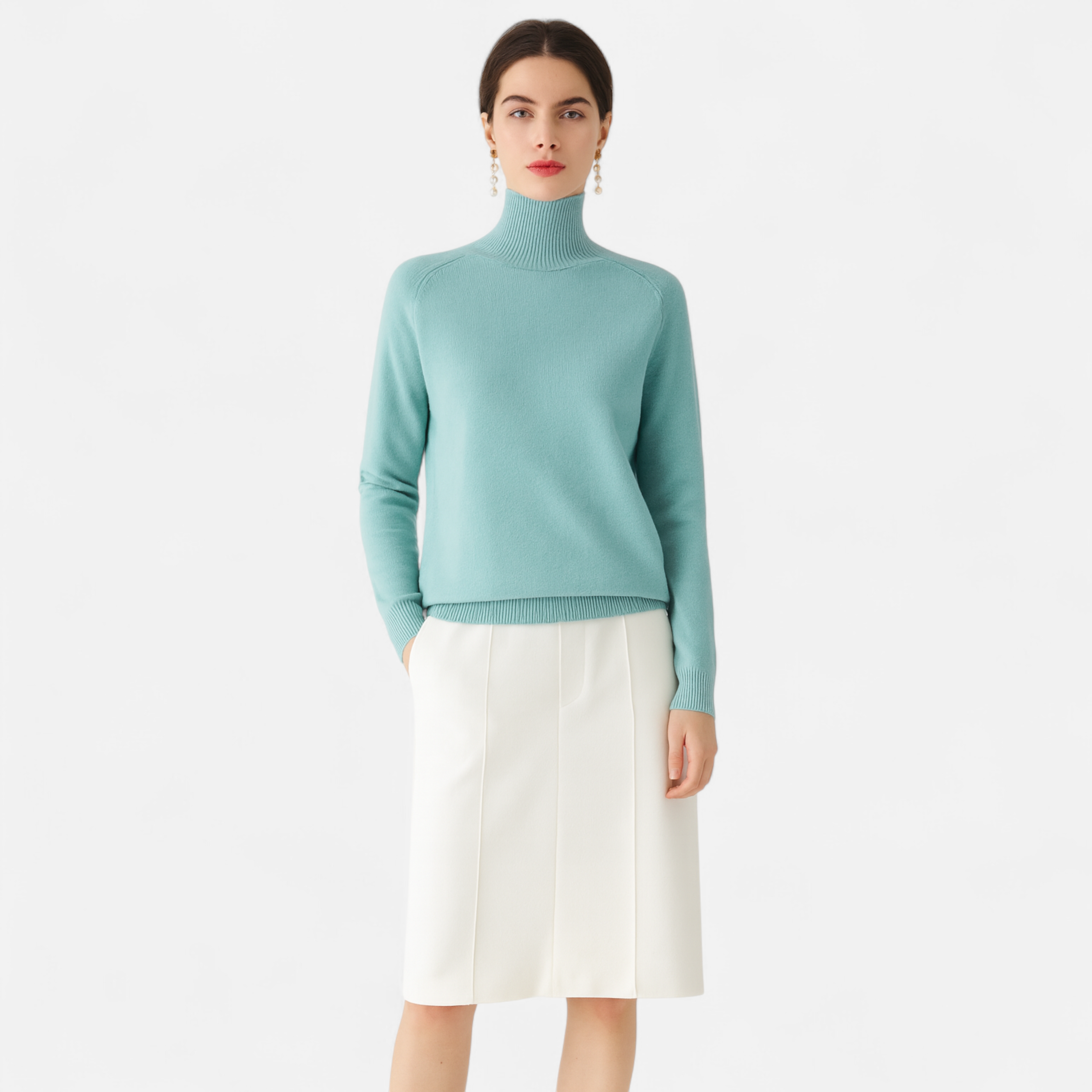 Liora | Women's Turtle Neck Sweater