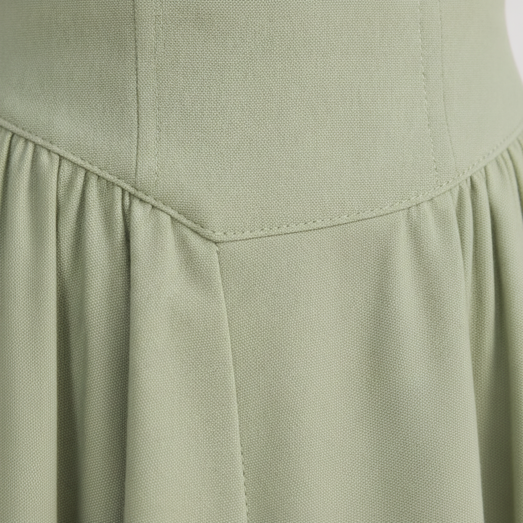 Livia | Women's Elegant Pleated Cocktail Midi Dress