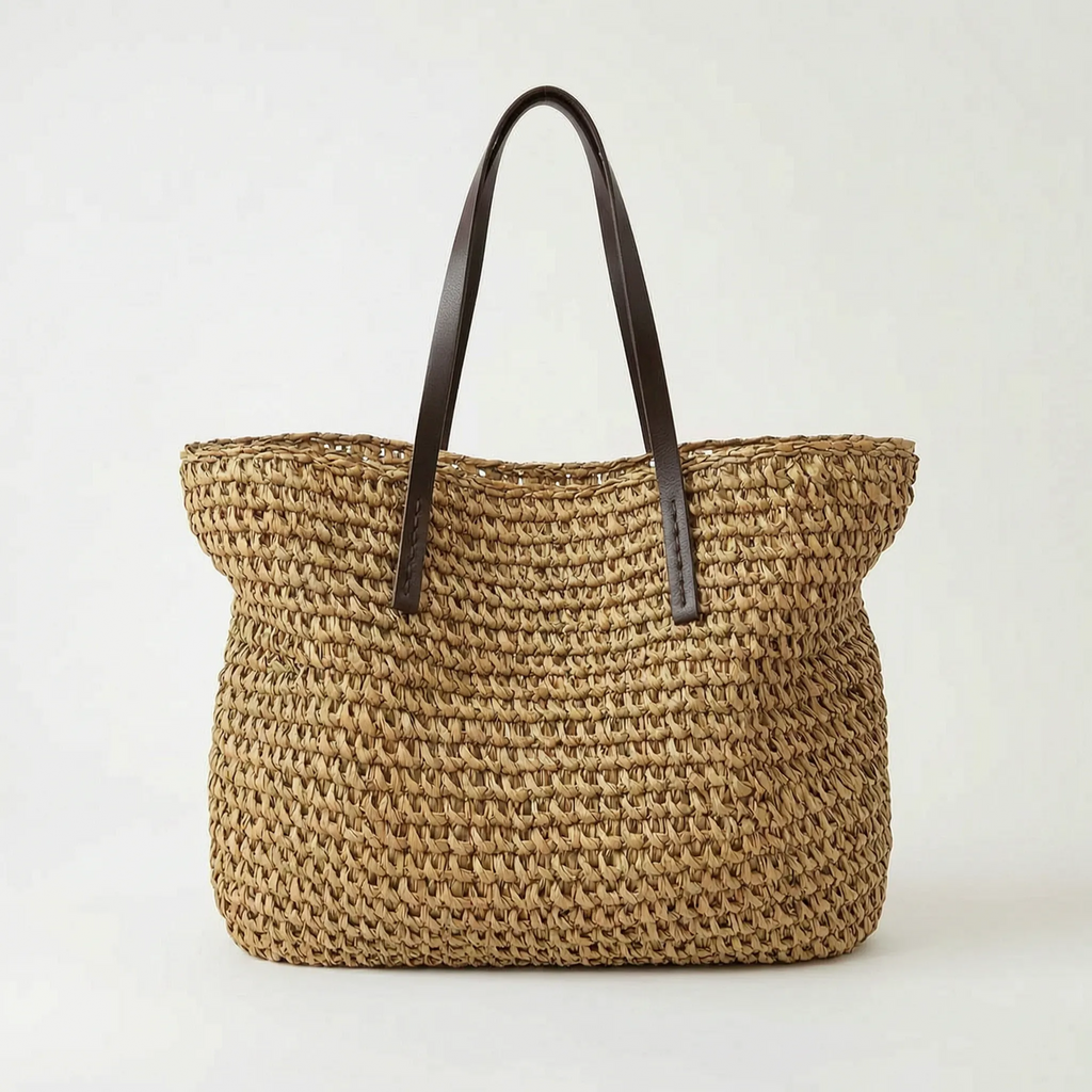 Lomara - Chunky Woven Summer Tote