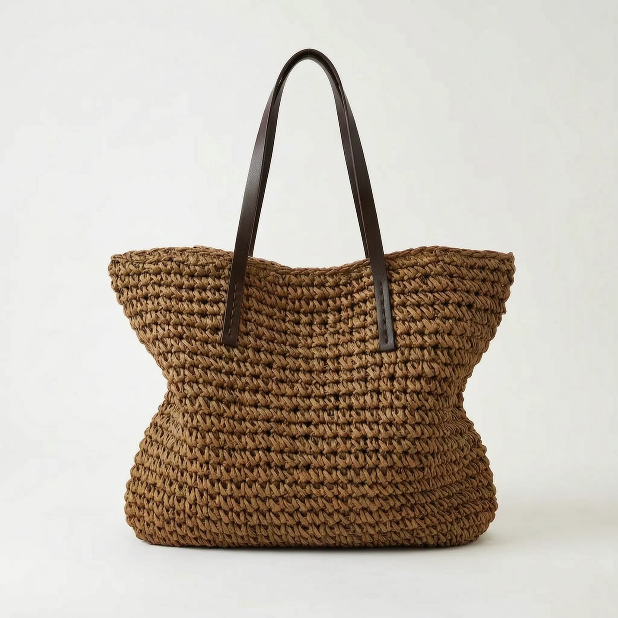 Lomara - Chunky Woven Summer Tote