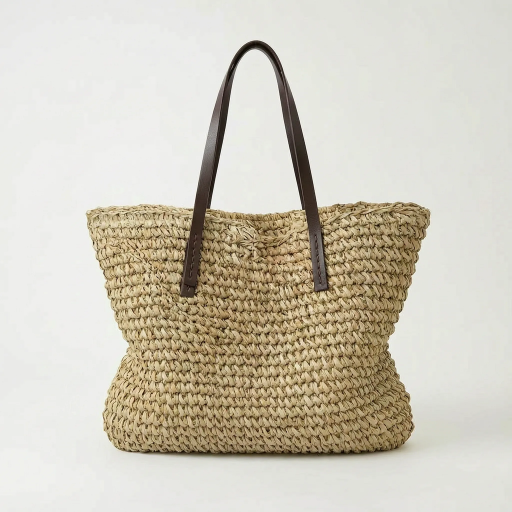 Lomara - Chunky Woven Summer Tote