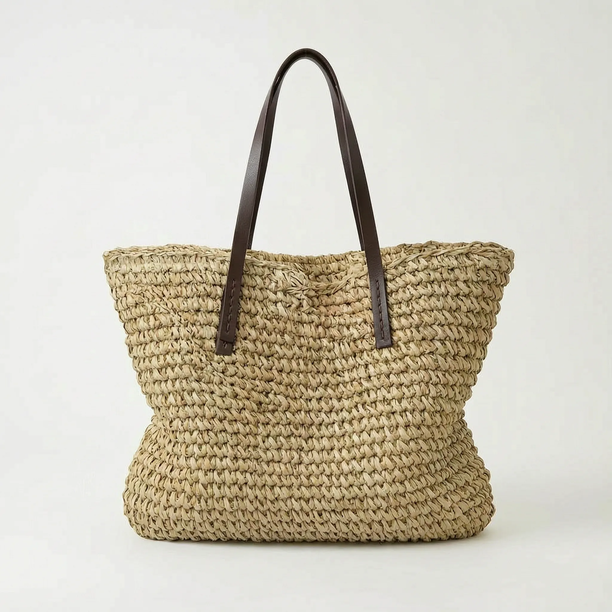Lomara - Chunky Woven Summer Tote