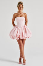Lorelei - Women's Satin Cocktail Dress with Bow Detail