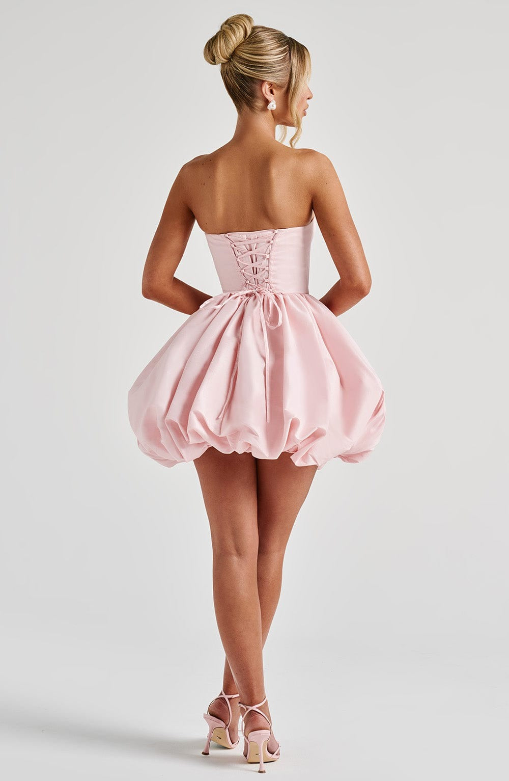 Lorelei - Women's Satin Cocktail Dress with Bow Detail