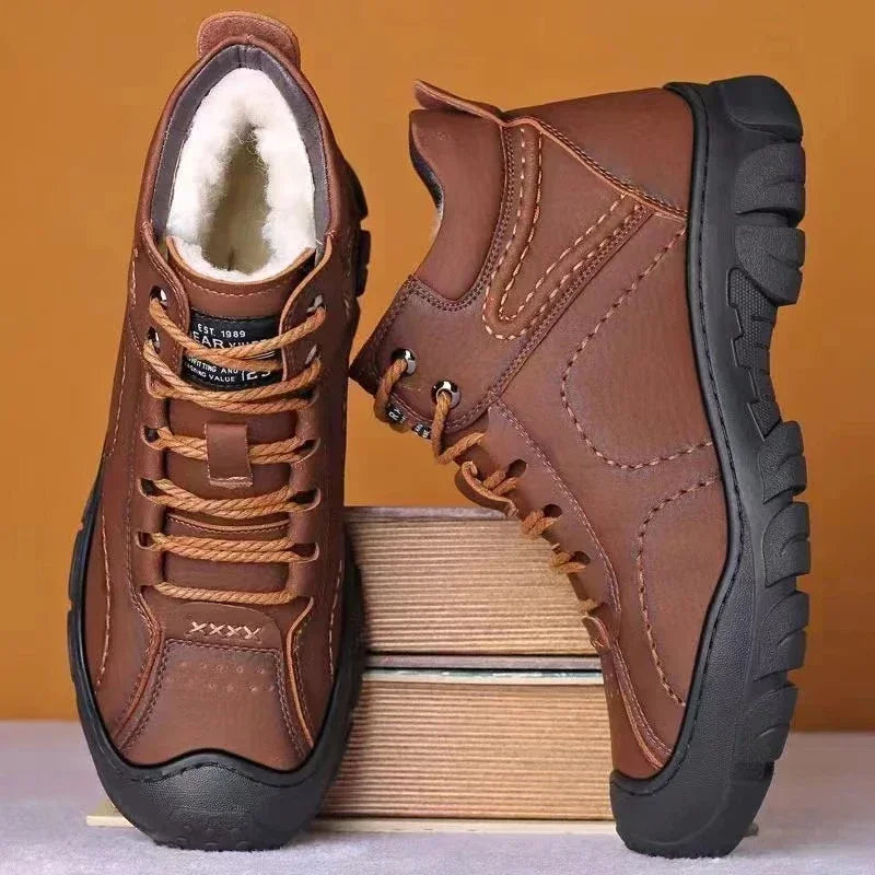 Lucian - Men's Winter Boots with Fleece Lining