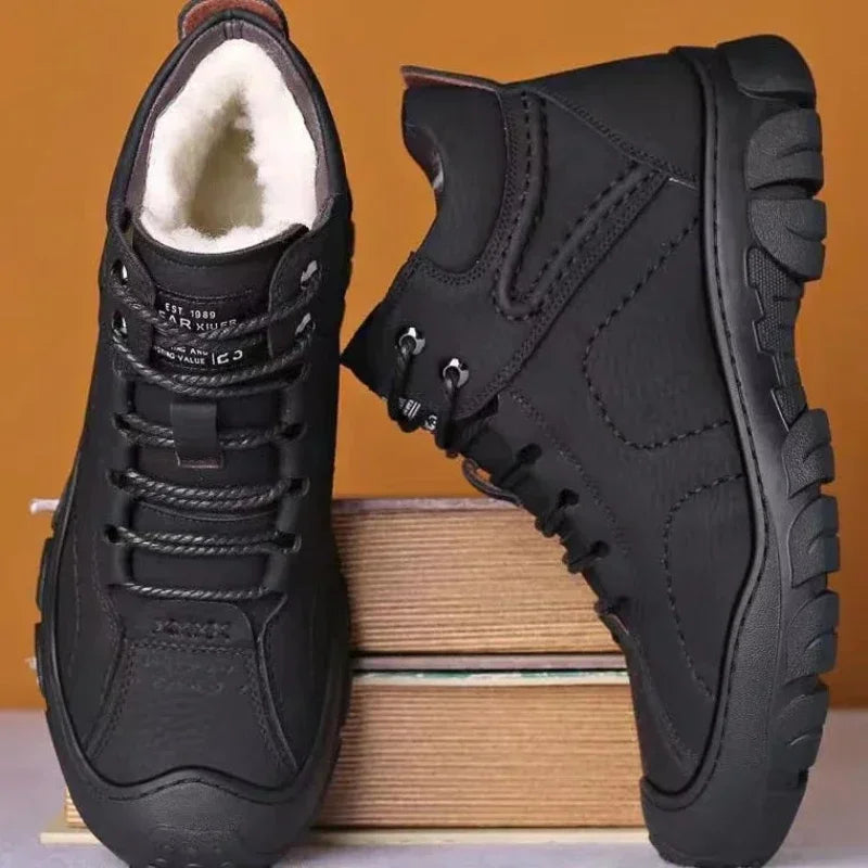 Lucian - Men's Winter Boots with Fleece Lining