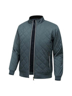 Lucien - Men's Quilted Winter Jacket with Faux Fur Lining