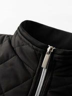 Lucien - Men's Quilted Winter Jacket with Faux Fur Lining