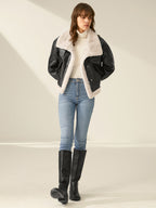 Lumen - Women's Cozy Winter Jacket with Shearling Lining