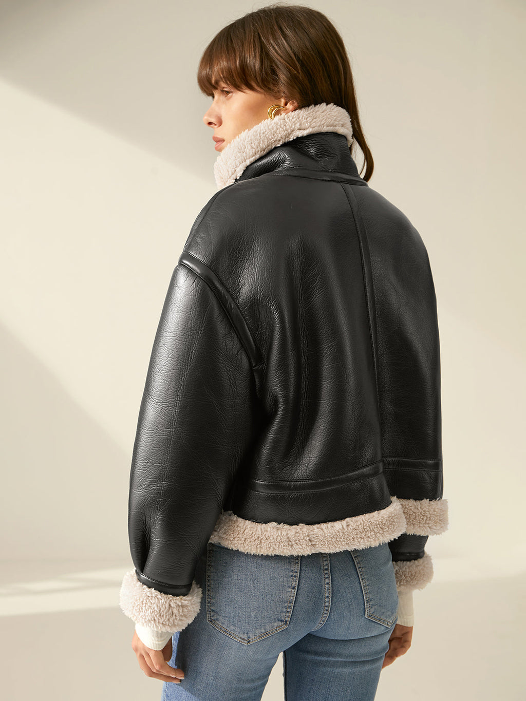 Lumen - Women's Cozy Winter Jacket with Shearling Lining