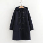Lydia - Women's Classic Duffle Coat with Hood