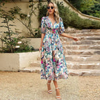 Maeve | Women's Vibrant Floral Midi Dress