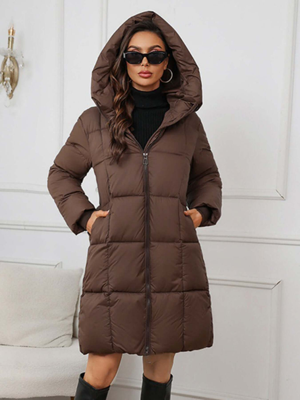 Maira - Women's Stylish Hooded Puffer Jacket