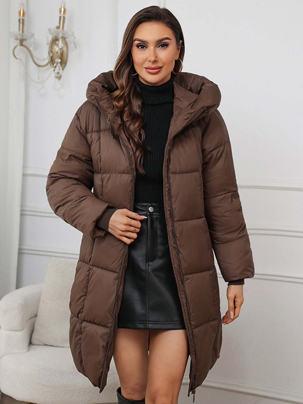 Maira - Women's Stylish Hooded Puffer Jacket