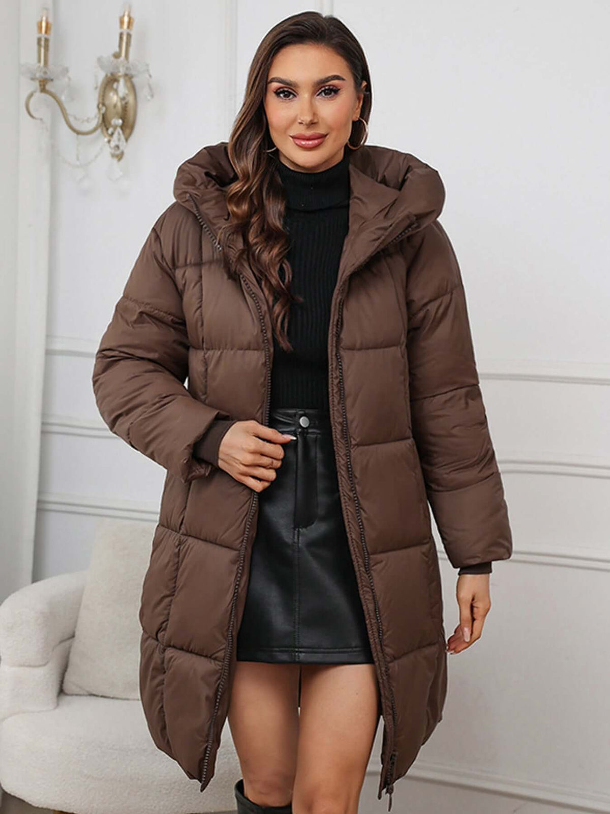 Maira - Women's Stylish Hooded Puffer Jacket