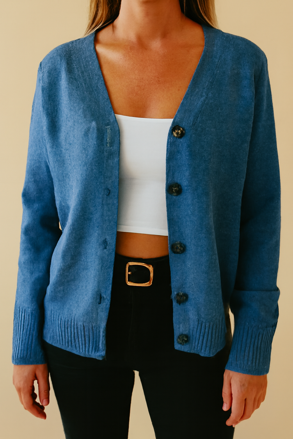 Maisie | Women's Cozy Button-Up Cardigan