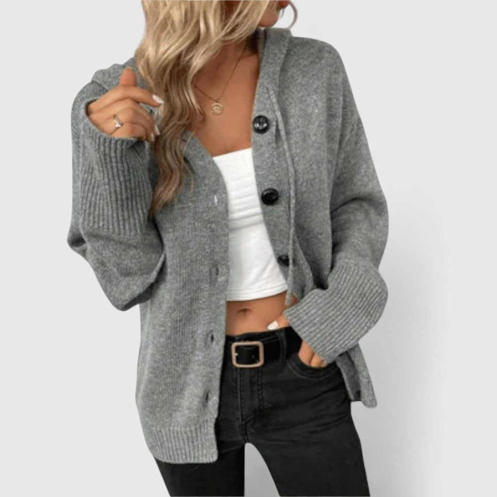 Maisie | Women's Cozy Button-Up Cardigan