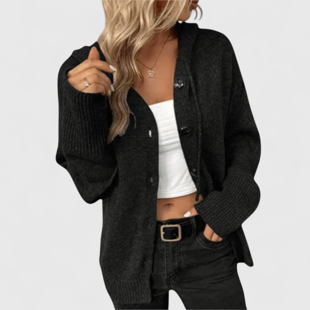 Maisie | Women's Cozy Button-Up Cardigan