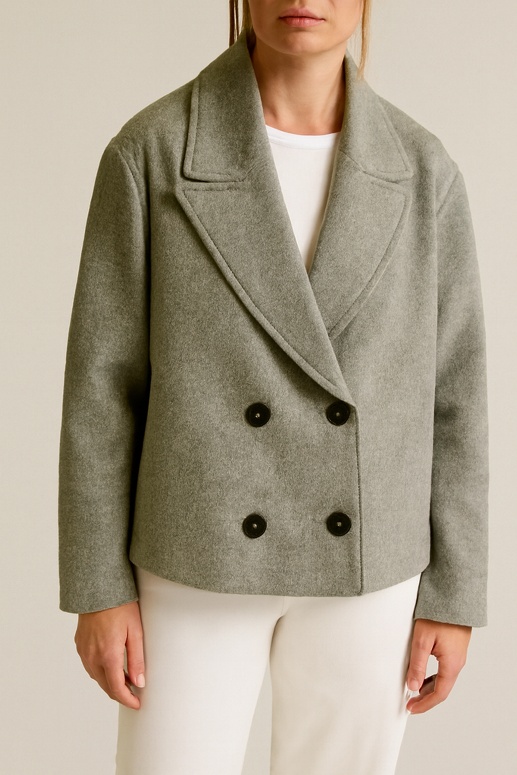 Margo - Women's Stylish Double-Breasted Pea Coat
