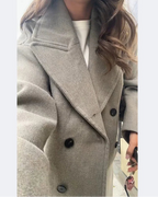 Margo - Women's Stylish Double-Breasted Pea Coat